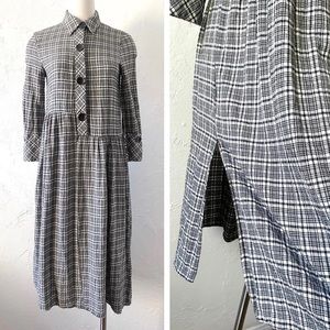 NWT ZARA FLANNEL DRESS
